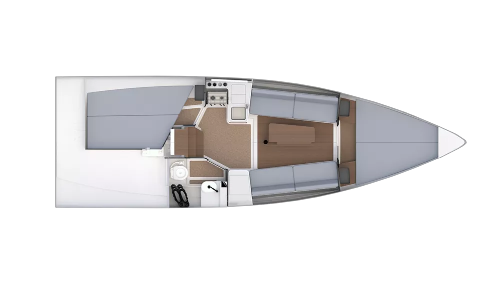 BENETEAU-First-30-Layout