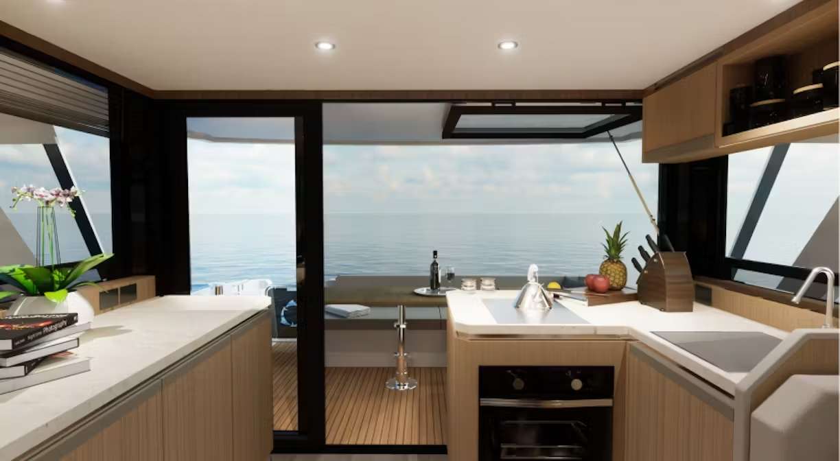Greenline42interiorgalley