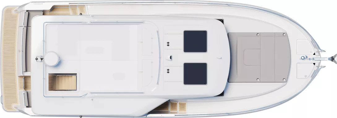Swift-Trawler 37 Sedan option panneaux ouvrants